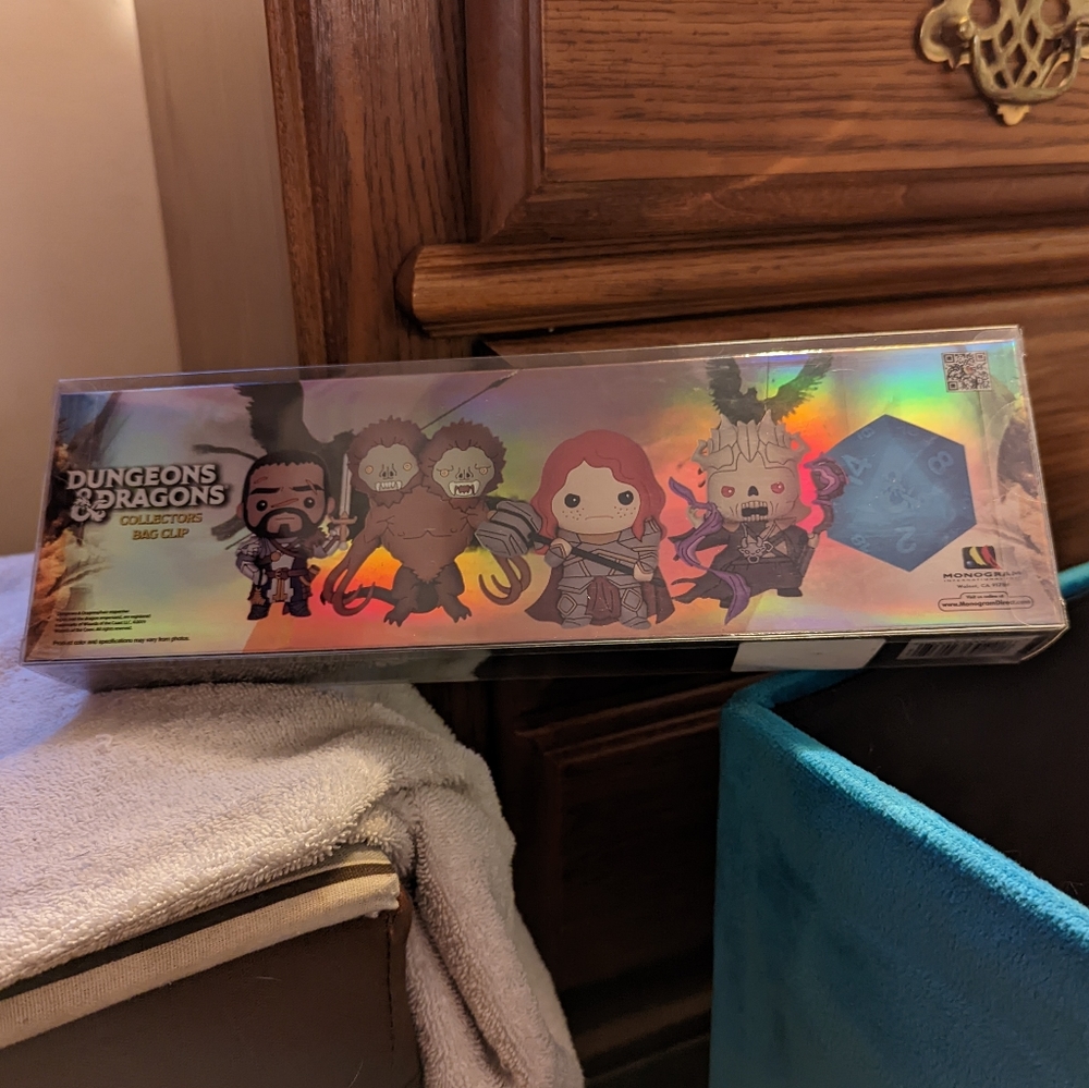 Dungeons and Dragons 2019 Summer Convention Exclusive Collectors Bag Clips